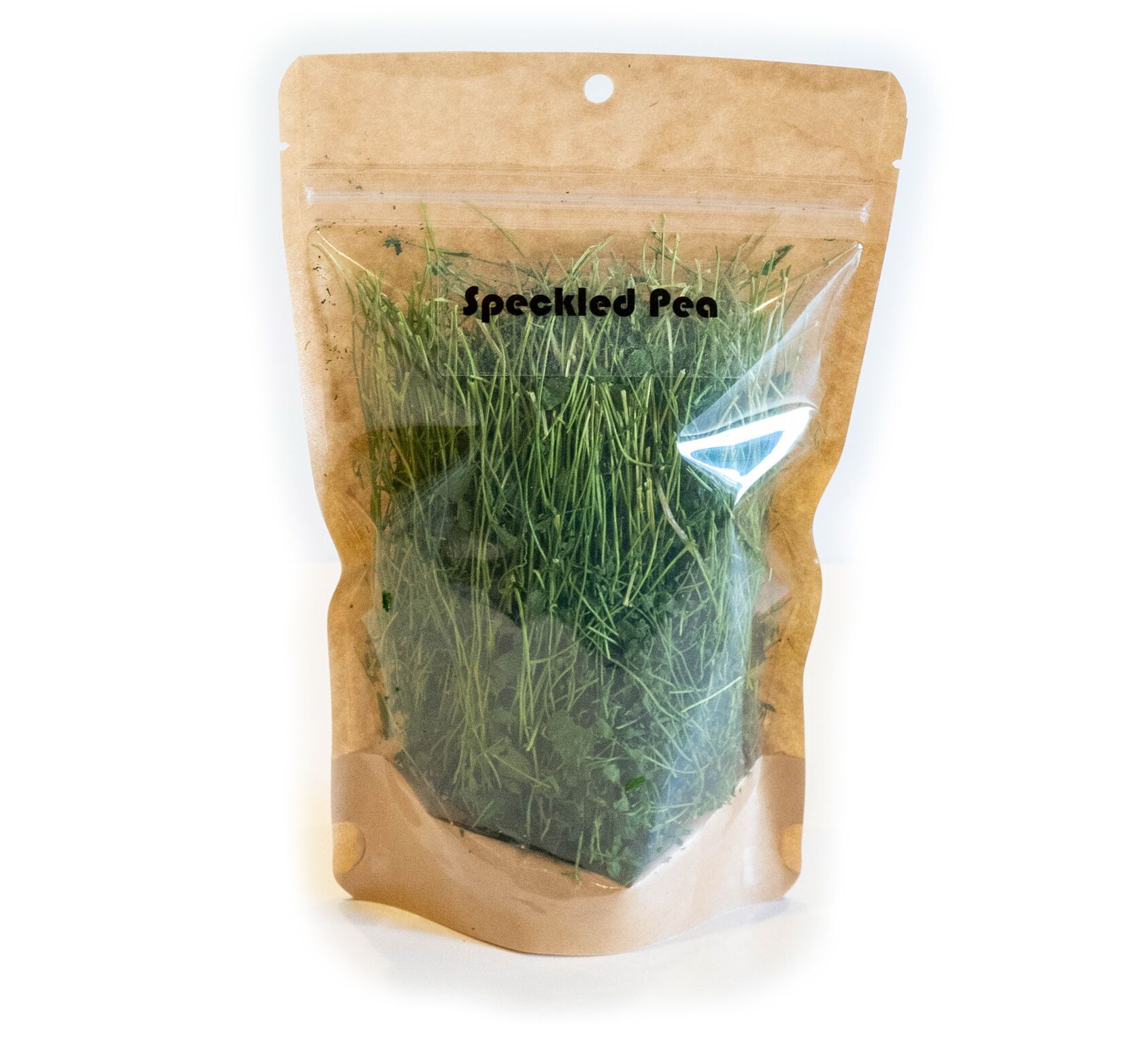 Dehydrated Speckled Pea microgreens